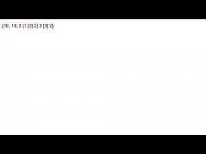 Large numbers increasing - Part 19 - Nested arrays