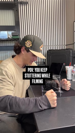 Cried after filming this #fyp #foryoupage #stuttering #funny #skit | stuttering