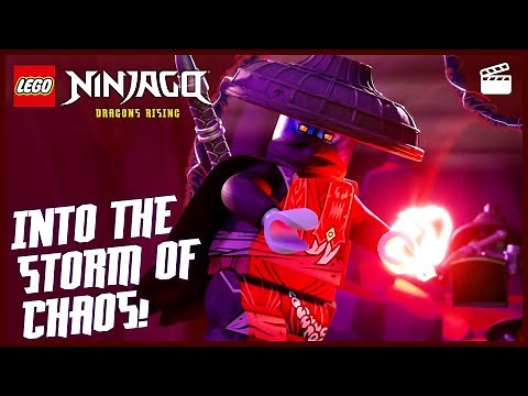 🌪️🐉 Into the Storm of Chaos! | Season 3 | Episode Clip | LEGO NINJAGO: Dragons Rising