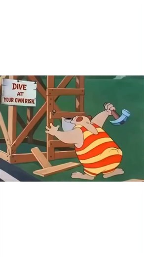 The Toons on Instagram: "🎬 Deputy Droopy(1955) is an animated short where the classic MGM cartoon character, Droopy the Basset Hound, is deputized to guard a safe filled with gold. He must keep quiet to not alert the sheriff, but he repeatedly tricks two outlaws, Slick Wolf and Butch, into making noise, often through painful or humiliating situations, as they try to steal the gold without him making a peep. Droopy is depicted as a small, white basset hound with a permanently “droopy” expression