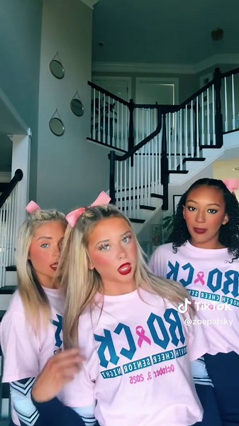 Pink Out Event with Friends for Breast Cancer Awareness