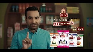 27K views · 12K reactions | Jab aapke pyaar mein ho No Compromise, toh apne bachhon ko kyu khilayein Khulla Rice? Choose the purest long grain, aged-to-perfection India Gate Basmati Rice to complement your unconditional love. Ab rishton mein affection aur Basmati mein perfection se hoga No Compromise! #IndiaGateFoods #PankajTripathi #BasmatiRice #BasmatiRiceSeNoCompromise | India Gate Foods | Facebook