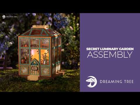 SVG File - Secret Garden Luminary - Assembly Tutorial