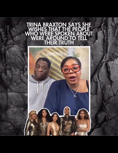 Trina Braxton held a live discussing the situation with niece Ashlee Braxton and Trina’s deceased ex-husband, Gabe Solis. Whose side are you on? #realitytv #thebraxtons #trinabraxton #ashleebraxton | No Chaser TV
