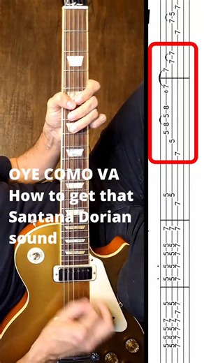 HOW to get that Santana-type sound over DORIAN. In this video, I show how the Dorian mode really works in Oye Como Va — and how to use it to create that classic Santana-style sound. This is an excerpt from the Behind the Music series inside the Guitar Club. 👉 Want to go deeper? Join the Guitar Club. Link in BIO. | Luciano Bilu