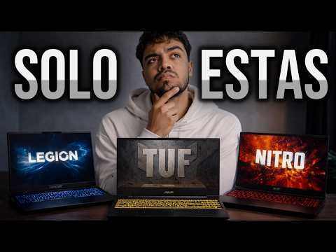 Las 4 MEJORES Laptops Gaming Calidad Precio para 2026 (cuidado con la versión)