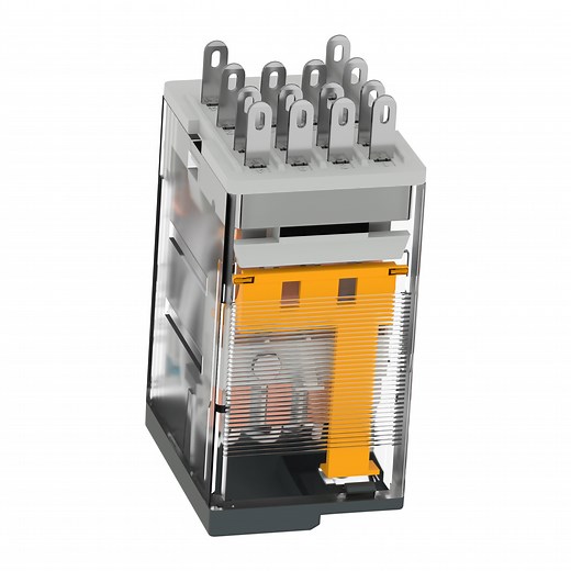 RXM4LB2P7 - miniature plug-in relay - Harmony RXM2L - 4 C/O - 230 V AC - 3 A - with LED | Schneider Electric India