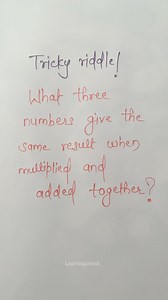 Answer this? | Learning Mind
