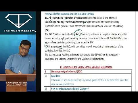 Lec 1 CA Final Audit Regular | New Syllabus | 100% English | CA Pragnesh Kanabar