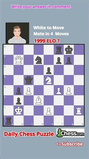 Daily Chess Puzzle #3 – The Interference Move!