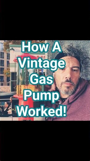 How A Vintage Gas Pump Worked?