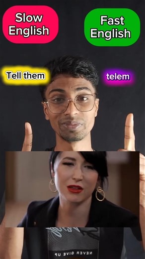 Slow English vs fast English! #learnenglish #fastenglish