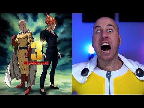 ONE PUNCH MAN ANIME SEASON 3 ANNOUNCED AND REVEALED
