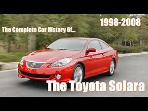 Car History - Toyota Solara 1998-2008