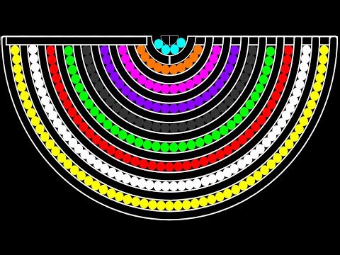 The Marvellous + Ball Sorter Marble Race in Algodoo