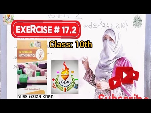 Exercise 17.2 Question 2 Complete | Sets and Function | Class X #SindhBoard
