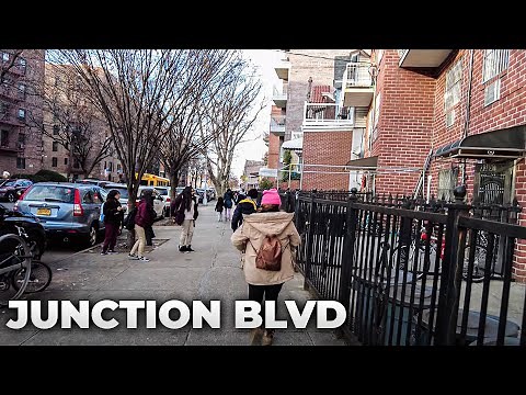 Walking NYC : Junction Boulevard & 94th Street, Queens (January 6, 2022)
