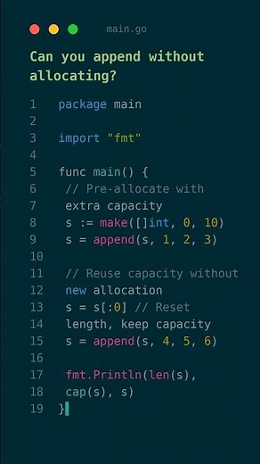 🎯 Go Pro Secret: Go 1.22: The Slice Trick That 💡 #coding #gotips #viral