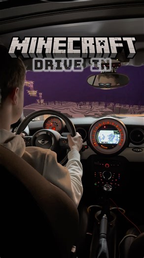 Minecraft Drive in Part 1 #shorts #funny #humor