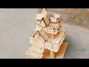 beautiful माचिस के 900 तीलियों के घर.. amazing देखें जरूर...