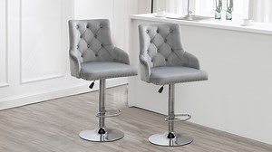 Velvet Bar Stools Chairs Installation video