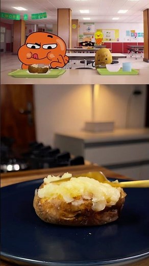 Darwin eats potatoes | EP: Dropping the potatoes - The Amazing World of Gumball | Darwin's potato...