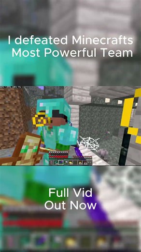I Defeated Minecraft's Most Powerful Team #minecraft #dreamsmp #unstableuniverse