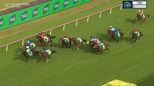 57K views · 346 reactions | MARHOONA is the 2025 TAB Golden Slipper champion! Damian Lane and Michael Freedman Racing combine to win the $5 million Group 1 at Rosehill in a driving finish over Wodeton and Tempted. | Racing NSW | Facebook