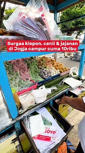 164K views · 1.2K reactions | Surgaa klepon, cenil & jajanan pasar di Jogja campur semua cuma 10ribu. | Jogja Istimewa | Facebook