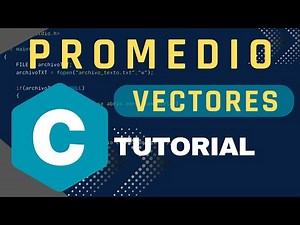 Programación en C: vectores y funciones | Como calcular el promedio de un vector