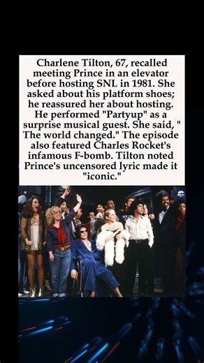Charlene Tilton Remembers Chatting with Prince About Shoes Before His Iconic SNL Performance #Prince