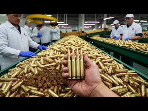 Inside the Bullet Facility – Full Process How Tactical Rounds Are Made