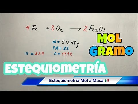 ESTEQUIOMETRÍA Mol-Masa (paso a paso)