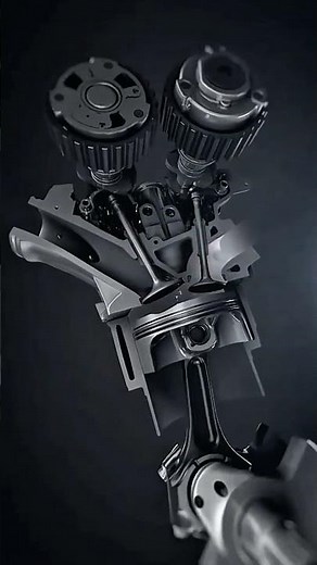 How a 4-Stroke Engine Works 🛠️ | 3D Animation (Internal Combustion Explained) #petroluem