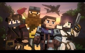 [ Minecraft动画]绝地求生---皇家战争(MC)