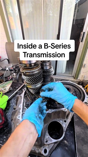 Inside a B-Series transmission Input shaft bearing noise — ever seen one apart?