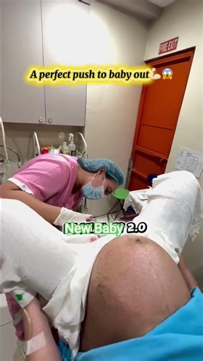 ✅ Newborn Baby First Cry 😢 | Beautiful Birth Moment | Emotional Delivery Room Video #Shorts