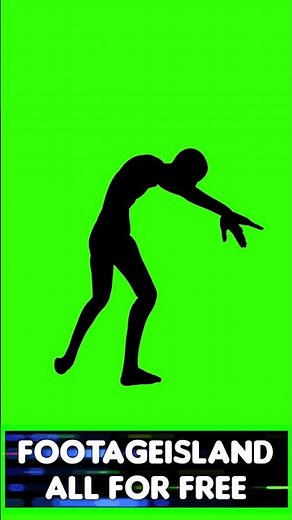 Creepy Zombie Walking – Free Green Screen Footage #shorts