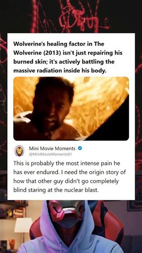 The Wolverine 2013 Healing Factor Fights Radiation Representing His Most Extreme Pain
