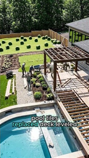 From Forgotten Backyard to Luxury Pool Paradise! #airenovation #beforeafter #backyardmakeover #pool