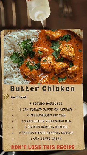 15K views · 54 reactions | Butter Chicken  Creamy, rich, and full...
