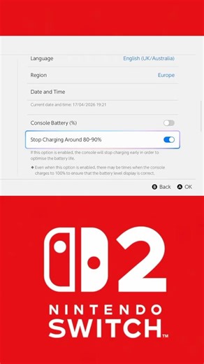 Nintendo Switch 2 Battery Lasts WAY Longer With This Hidden Setting! #nintendoswitch2 #switch2