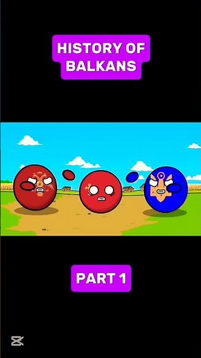 History of the Balkans Part 1 #countryballs #history #balkan Sub for More 😉