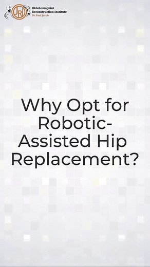 5K views · 39 reactions | Robotic-assisted hip replacement delivers personalized surgery, fewer complications, and faster healing — helping you regain freedom of movement. #OklahomaJointReconstructionInstitute #robotichipreplacement #robotickneereplacement #DrPaulJacob #orthopedic #wellness #roboticassistedhipreplacement #robotics #innovationinmedicine | Dr. Paul B. Jacob | Facebook