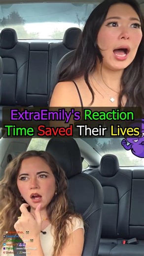 ExtraEmily's Reaction Time Saved Their Lives #extraemily #mayahiga #twitchclips #twitch