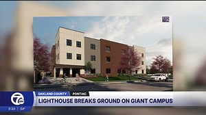 $40M Lighthouse campus breaks ground in Pontiac to help homeless families