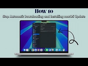 How to Stop Automatic Downloading and Installing macOS Update on Mac