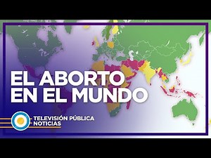El mapa del aborto en el mundo