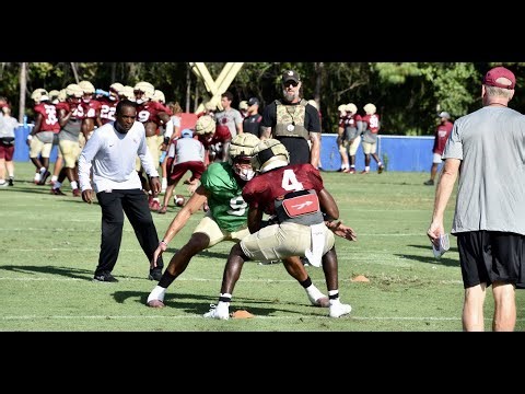FSU Football | FULLY-PADDED Practice Highlights | Fall Camp in Jacksonville Day 2