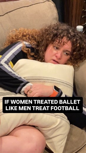 Entry Level on Instagram: "Nutcracker season is basically the Super Bowl #barelyadult #football #ballet #sports #dance"